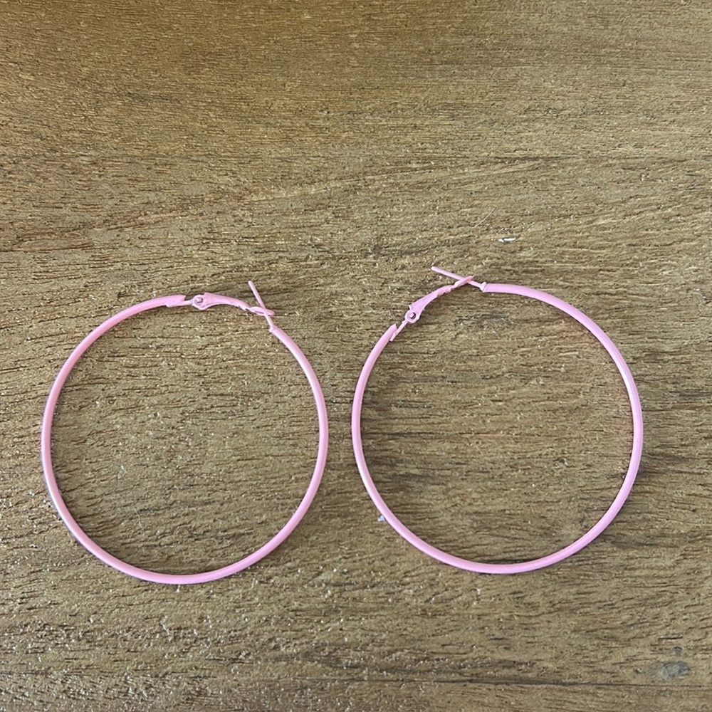 Pink hoops